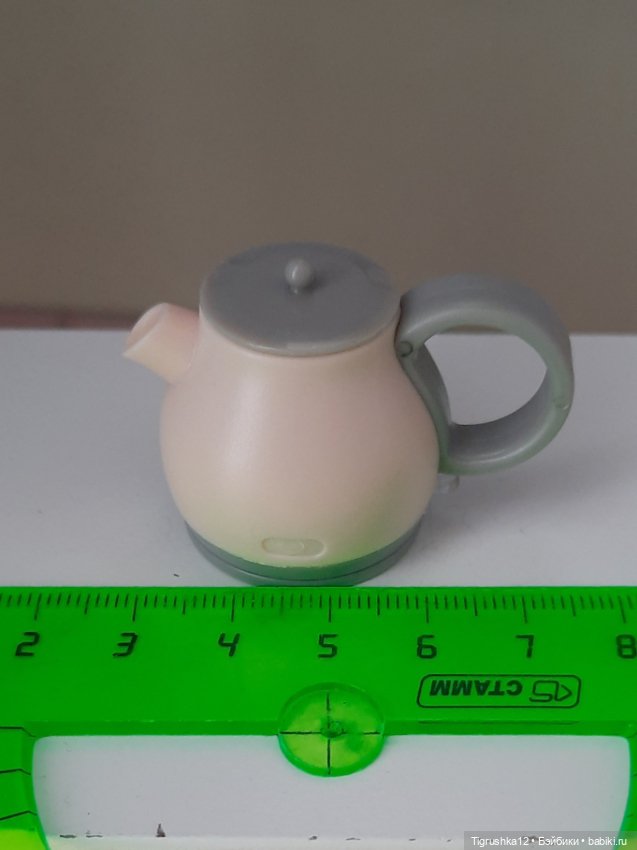 Чайник в кукольный домик — Миниатюра для кукол (фото 6)