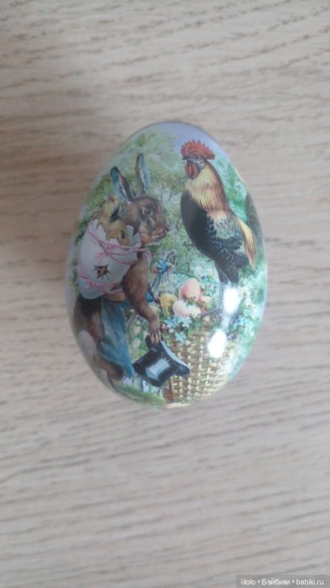 Яйцо шкатулка для кукольного интерьера