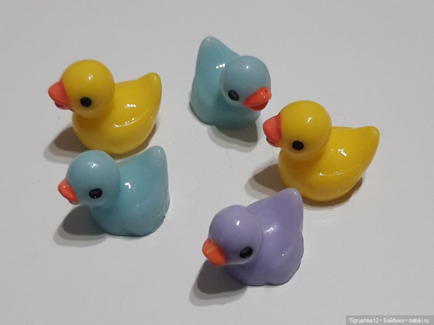 Уточки лотом — Миниатюра для кукол