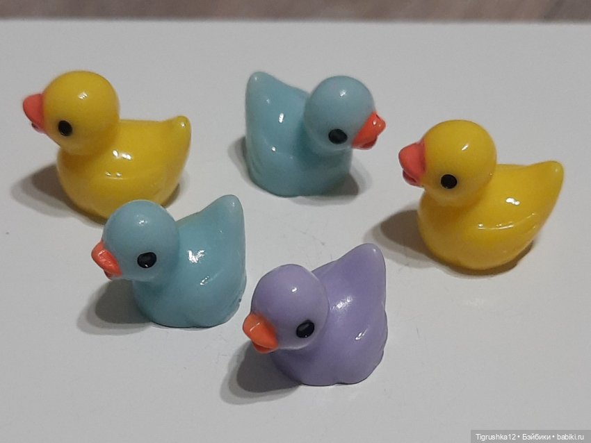Уточки лотом — Миниатюра для кукол (фото 2)