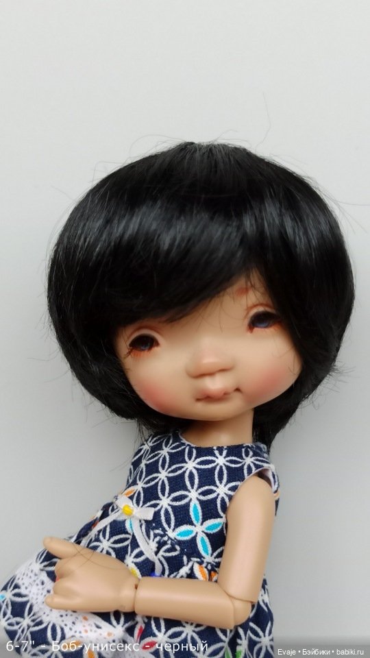 Парики 6-7" — Боб-унисекс, 6 цветов