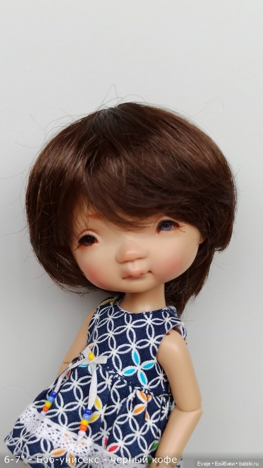 Парики 6-7" — Боб-унисекс, 6 цветов (фото 10)