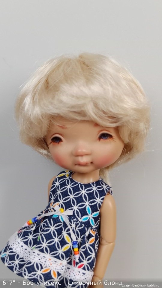 Парики 6-7" — Боб-унисекс, 6 цветов (фото 4)