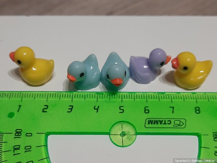 Уточки лотом — Миниатюра для кукол (фото 3)