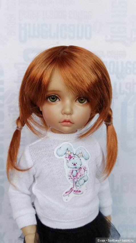 Парики 6-7" - Косички с заколкой, 2 цвета (фото 5)