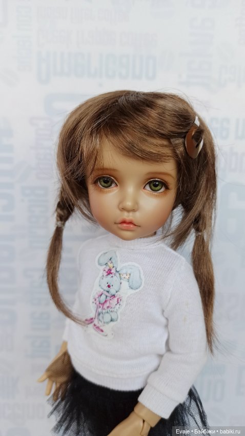 Парики 6-7" - Косички с заколкой, 2 цвета (фото 3)