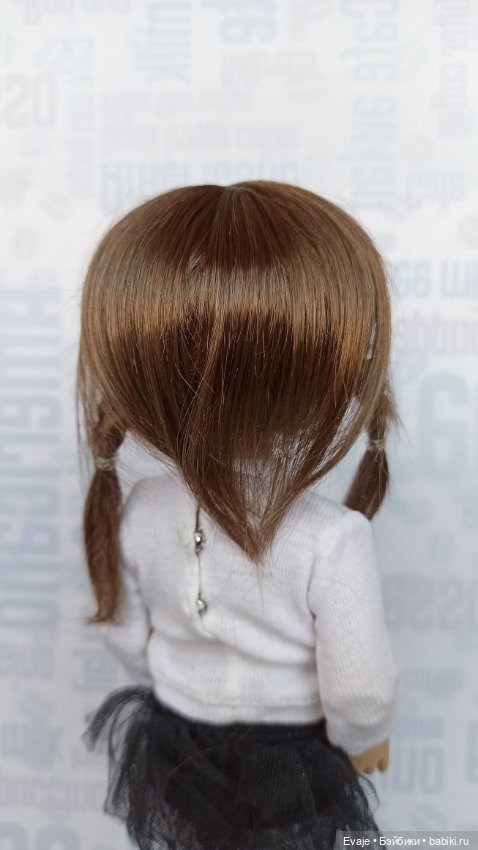 Парики 6-7" - Косички с заколкой, 2 цвета (фото 4)