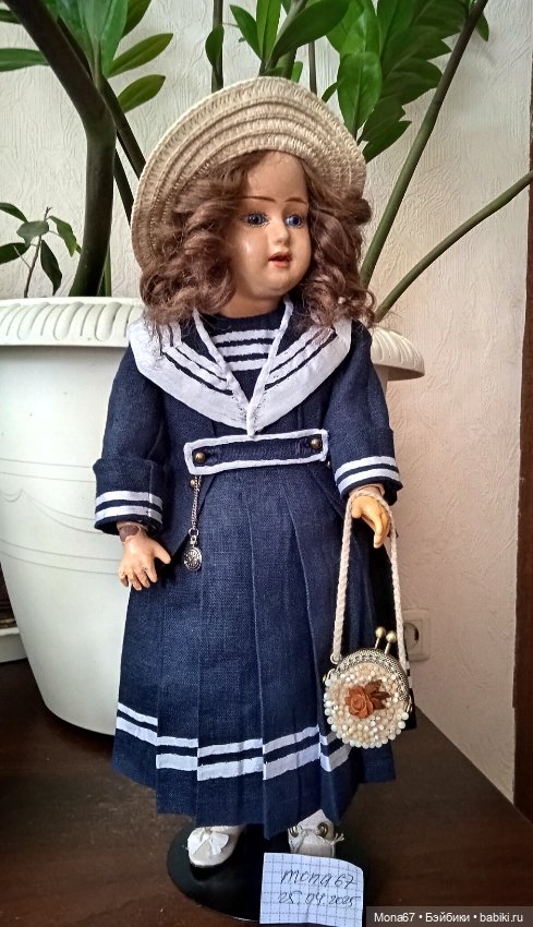Антикварная французская куколка