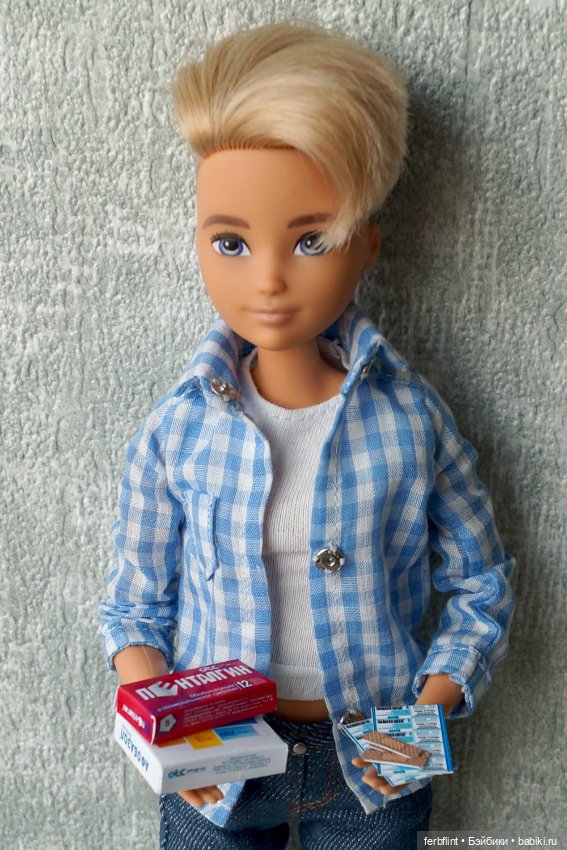 Кукольная аптечка в масштабе 1:6