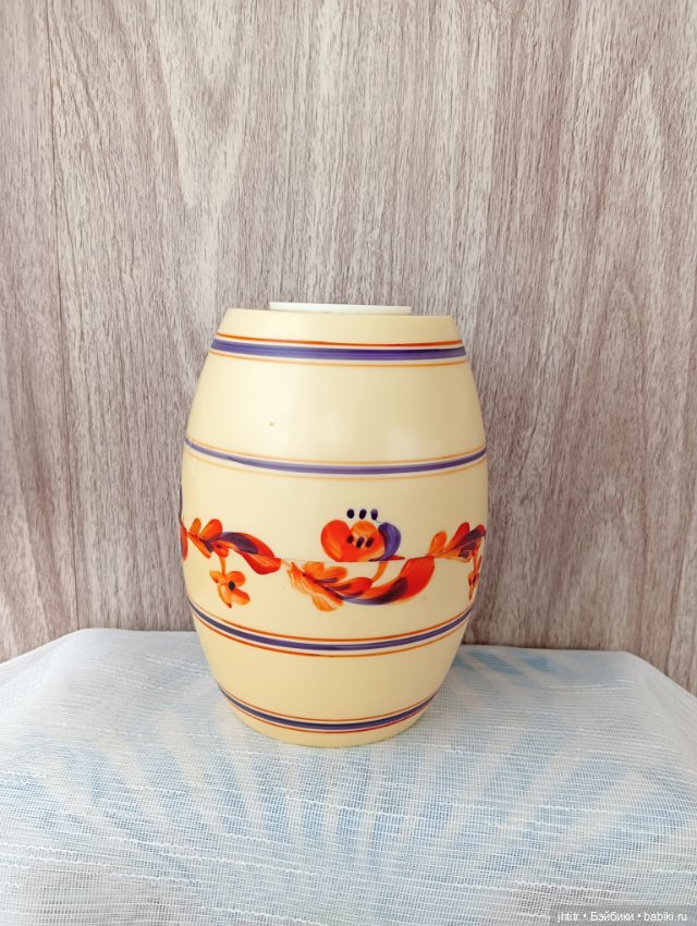 Копилка -боченок с росписью