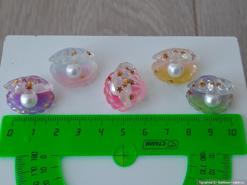 Ракушки с жемчугом — Миниатюра для кукол (фото 6)