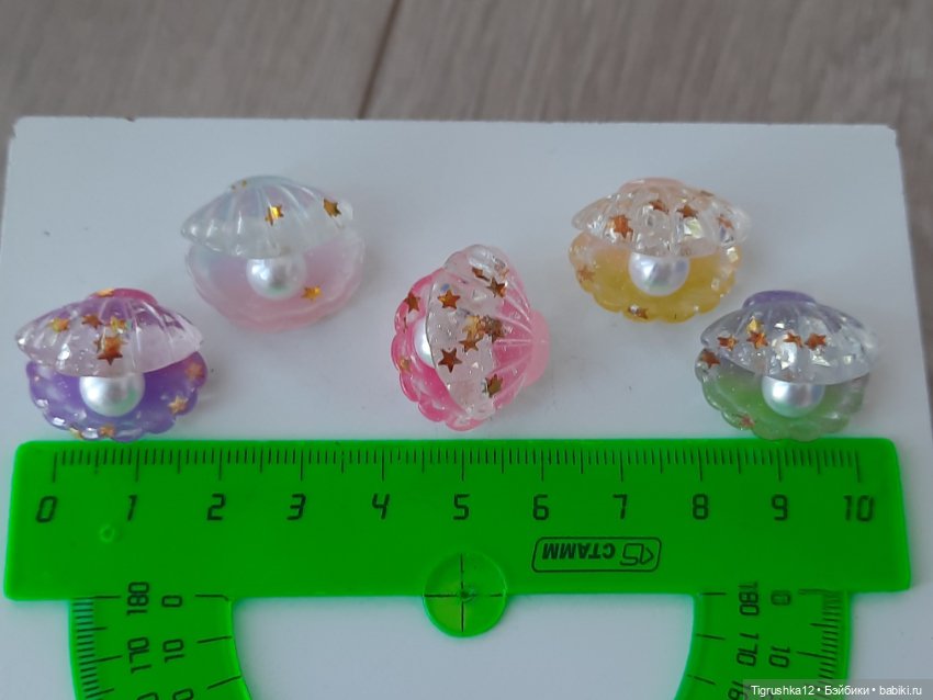 Ракушки с жемчугом — Миниатюра для кукол (фото 5)