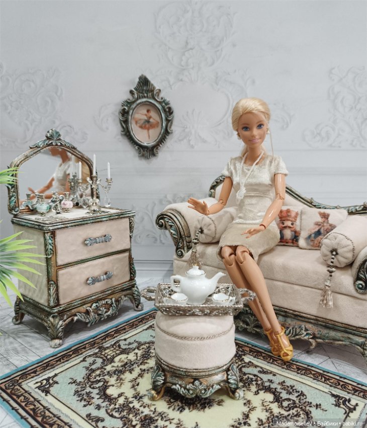 Канделябры/ подсвечники — Миниатюра для кукол