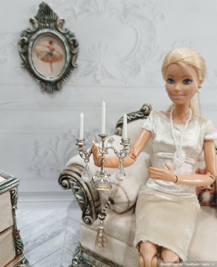 Канделябры/ подсвечники — Миниатюра для кукол