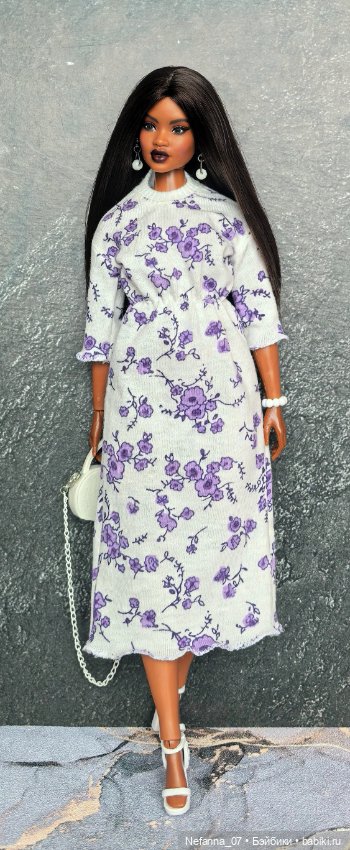 Платье для пышки Барби — Одежда для кукол (фото 2)