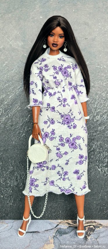 Платье для пышки Барби — Одежда для кукол