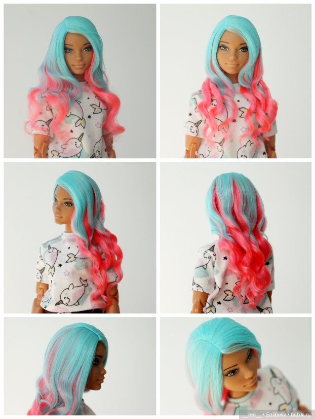 Парики для барби, ИТ, бжд, бтс, мяусов (фото 4)
