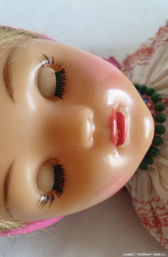 Кукла паричковая СССР 8 марта губерния Воронежская (фото 10)