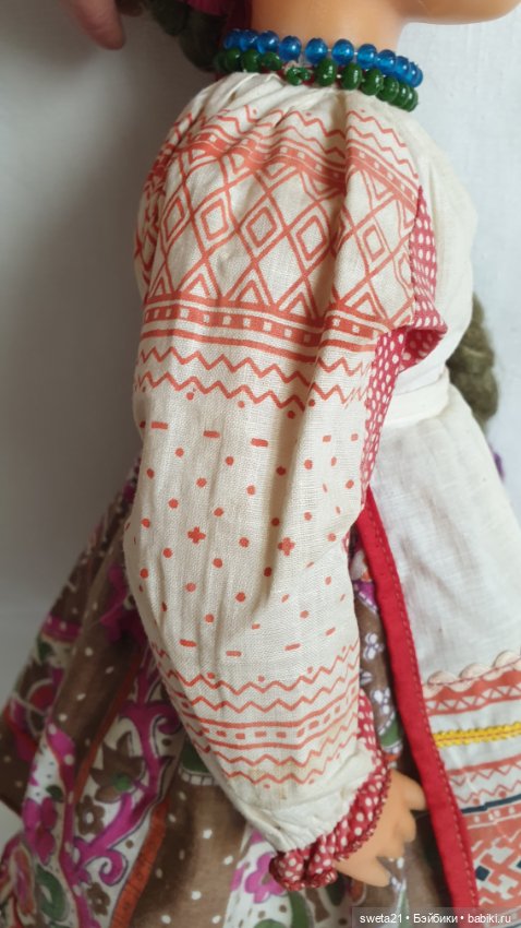 Кукла паричковая СССР 8 марта губерния Воронежская (фото 9)