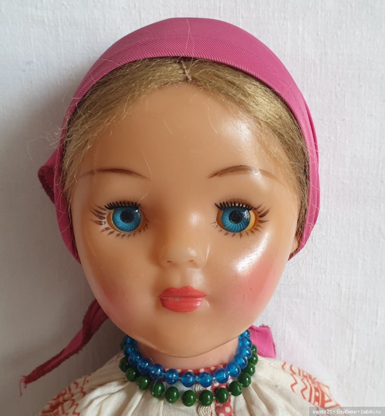 Кукла паричковая СССР 8 марта губерния Воронежская (фото 4)