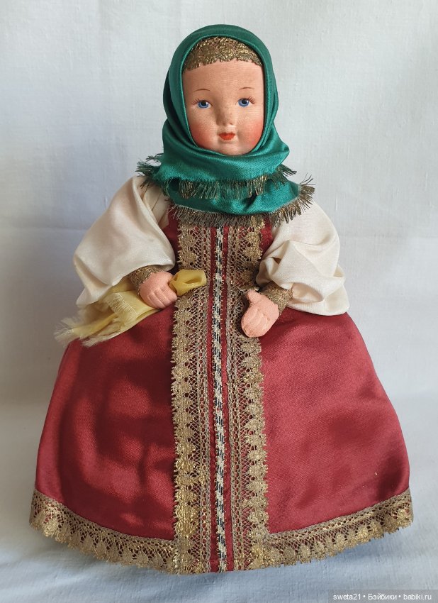 Кукла СССР чайница СССР — Винтажные куклы и игрушки детства