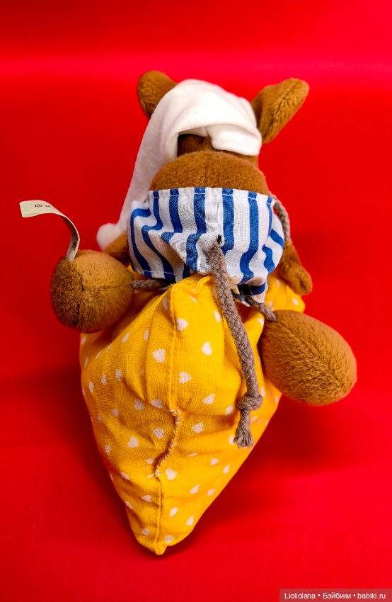 Винтажная игрушка Мышь С Подушкой от W. Steinbeck Германия (фото 6)