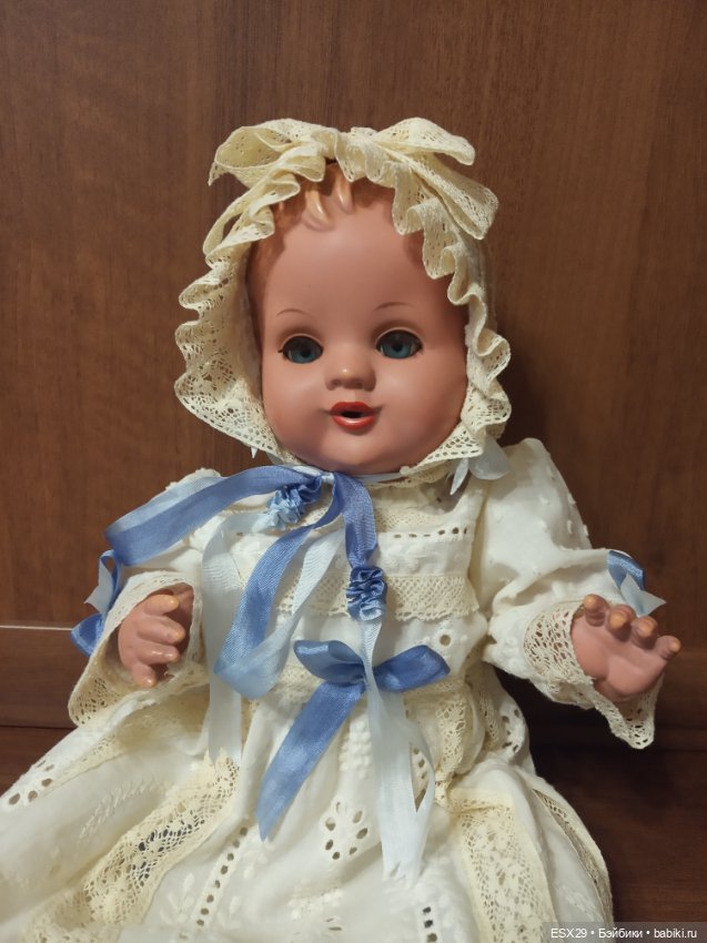 Целлулоидный пупс 50-х годов. Германия (фото 9)