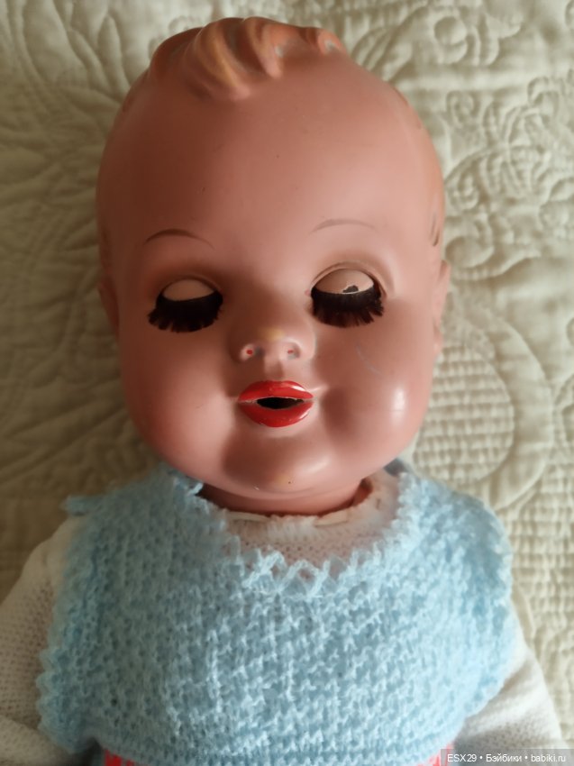 Целлулоидный пупс 50-х годов. Германия