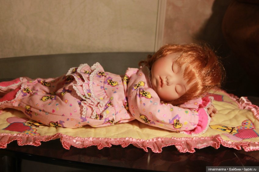 Сплюшка (278.3) — Фарфоровые куклы (фото 5)