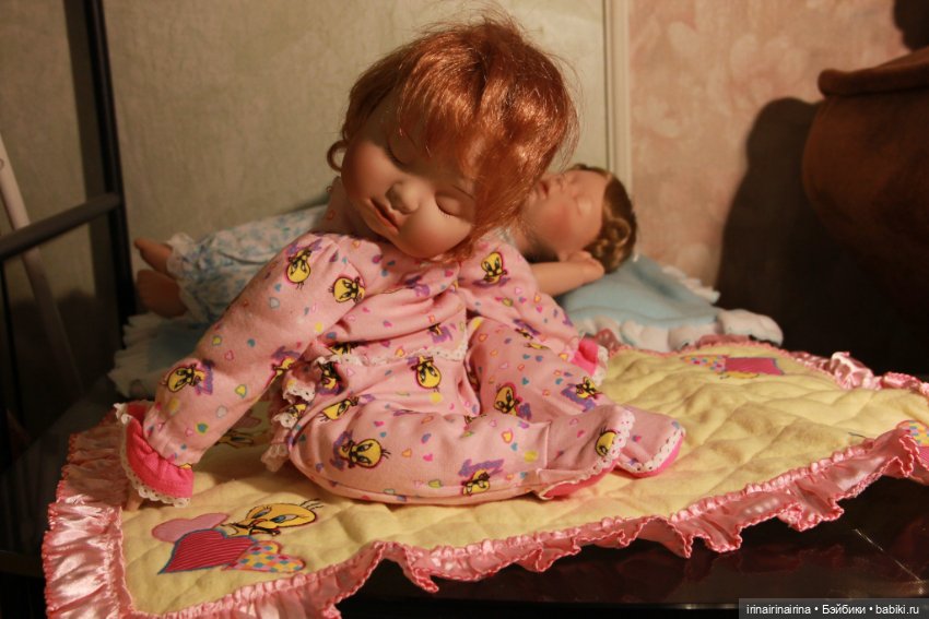 Сплюшка (278.3) — Фарфоровые куклы (фото 4)