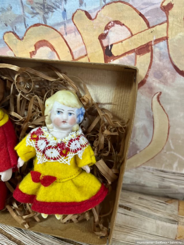 2 Антикварные минички Hertwig 1915-20 Рост 12 см (фото 3)