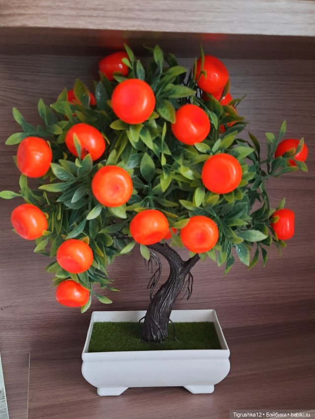 Мандариновое дерево — Миниатюра для кукол (фото 5)