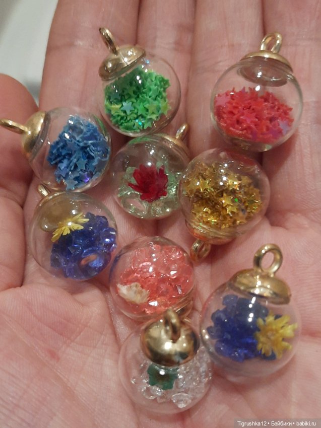 Новогодние шарики — Миниатюра для кукол (фото 2)