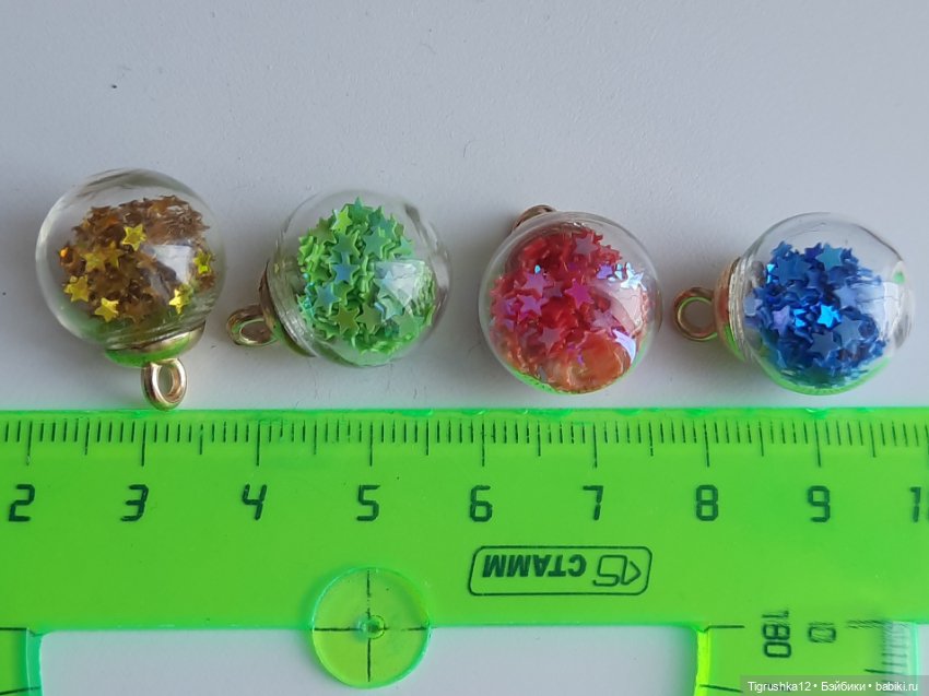 Новогодние шарики — Миниатюра для кукол (фото 4)