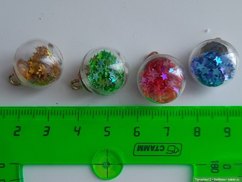 Новогодние шарики — Миниатюра для кукол (фото 3)