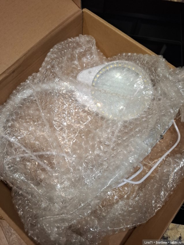 Лампа с лупой настольная — Другие инструменты для кукол (фото 6)