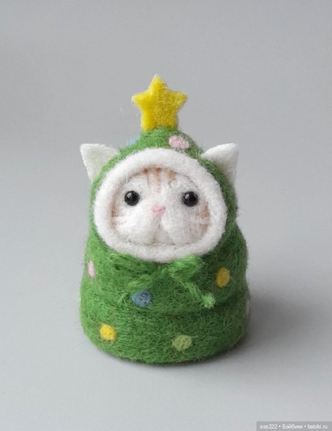 Кот ёлочка Натальи Цыгановой