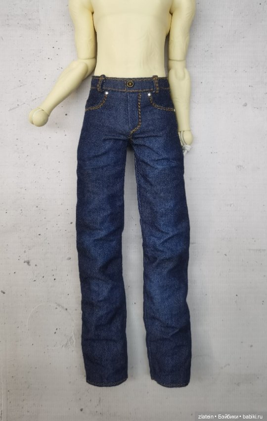 Джинсы для парня Мяуси — Одежда для BJD
