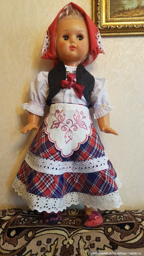 Кукольный наряд "Красная шапочка" для Марины флиртушки (фото 3)