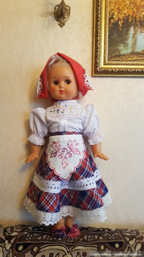 Кукольный наряд "Красная шапочка" для Марины флиртушки (фото 5)