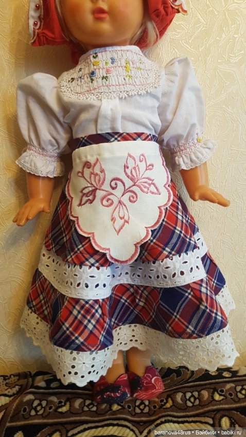 Кукольный наряд "Красная шапочка" для Марины флиртушки (фото 7)