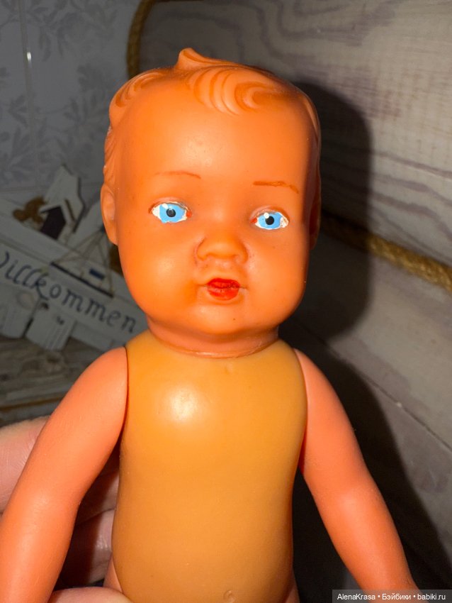 Резиновый пупс ГДР — Винтажные куклы и игрушки детства (фото 5)