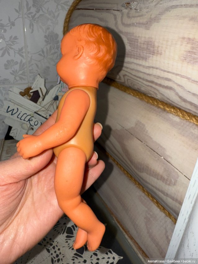 Резиновый пупс ГДР — Винтажные куклы и игрушки детства (фото 6)