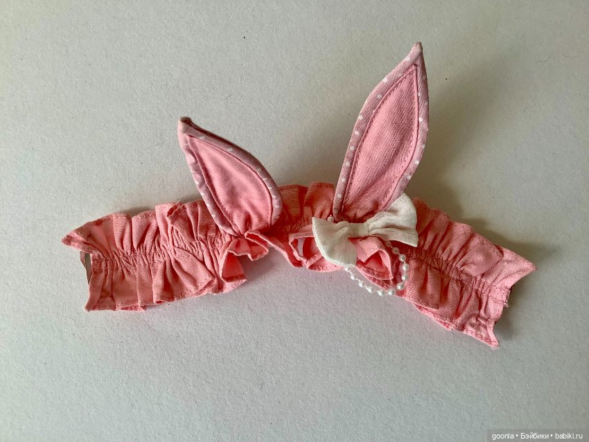 Повязка на голову с ушками (фото 5)