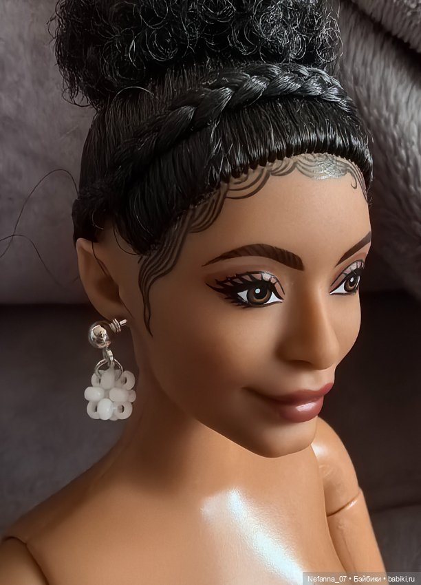 Серьги из бисера для кукол (фото 3)