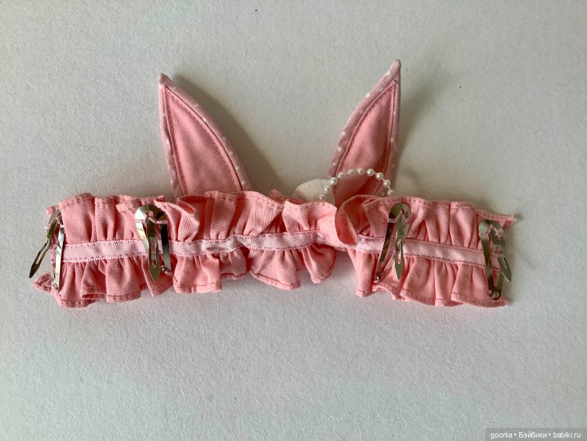Повязка на голову с ушками (фото 2)
