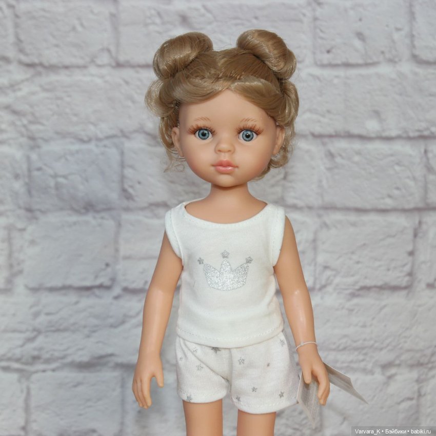 Paola Reina, кукла Валерия, в пижаме, рост 32 см, № 3 (фото 7)