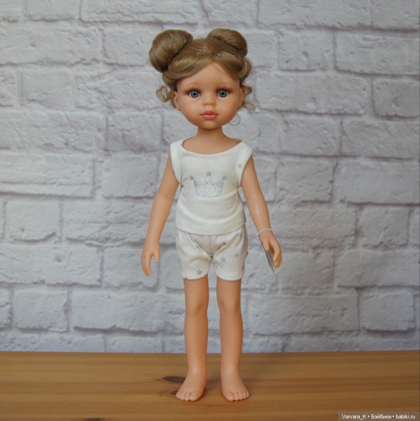 Paola Reina, кукла Валерия, в пижаме, рост 32 см, № 1 (фото 6)