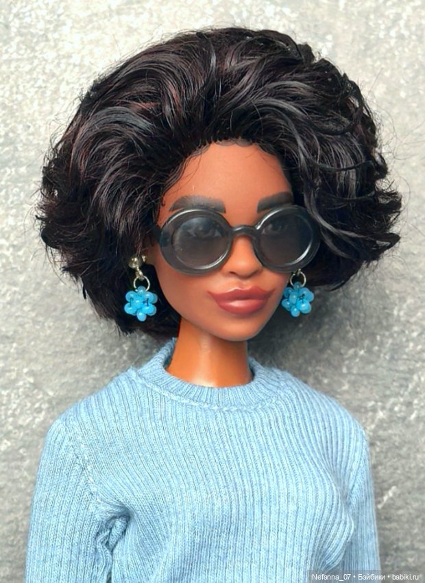 Серьги из бисера для кукол (фото 7)