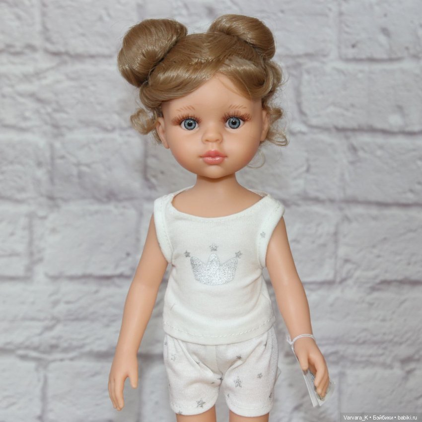 Paola Reina, кукла Валерия, в пижаме, рост 32 см, № 1